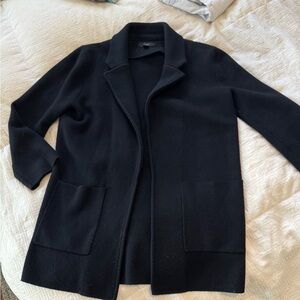 J. Crew black sweater blazer